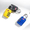 TSA Approved Zipper Password Padlock for Suitcases, Gym Cabinets, and Bags