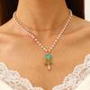 Set Collana e Bracciale Estivo Bohemien con Stella Marina, Conchiglia e Perle