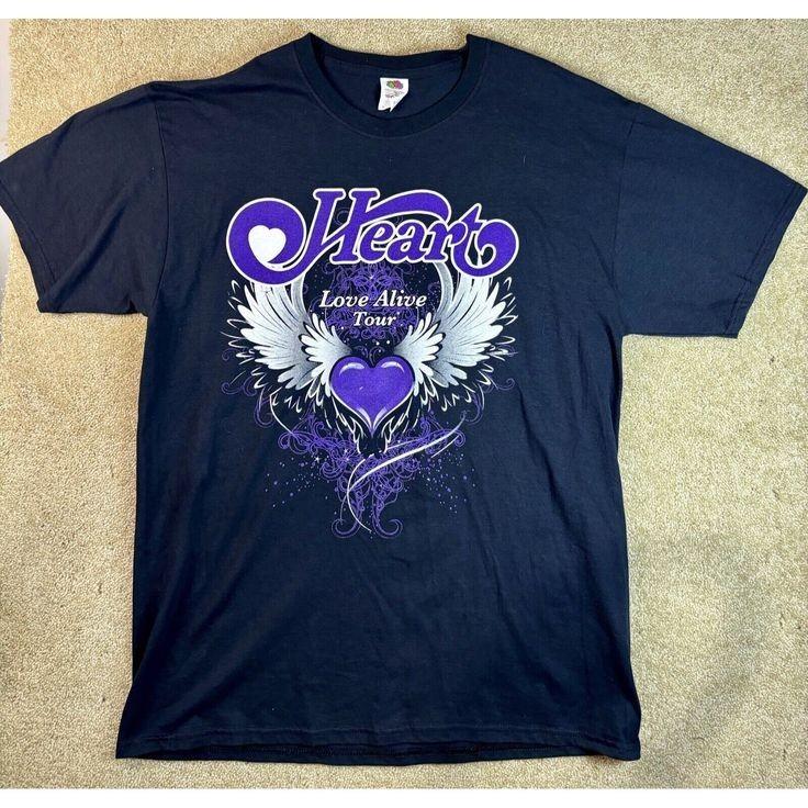 Heart Joan Jett Love Alive 2019 Band Concert Music SG135 Unisex T-Shirt XXL