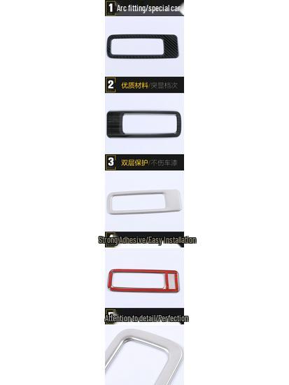 2020 Oshan X7 Trunk Handle Ring & Mat Sequin Decoration