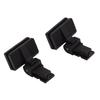 2 Stück Staubschutz-Scharnier Ersatz für Keenwood KD 291R Plattenspieler ABS Plattenspieler Staubschutz-Scharnier Plattenspieler Teile
