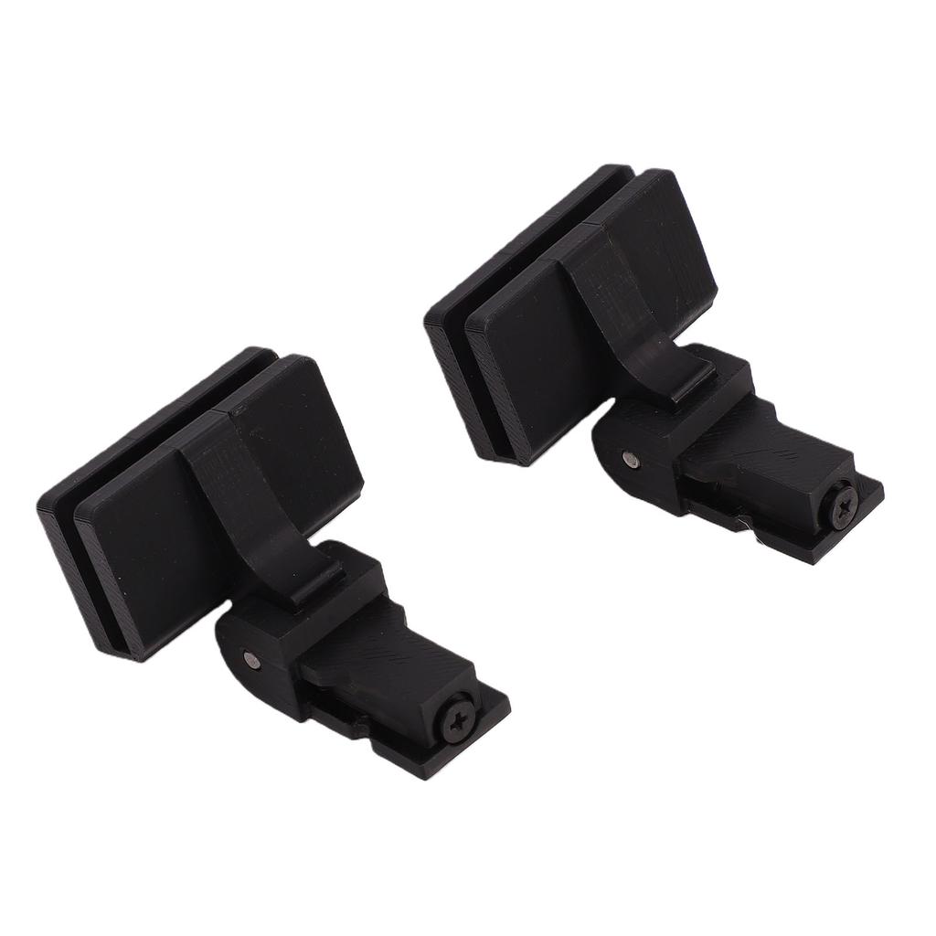 2 Stück Staubschutz-Scharnier Ersatz für Keenwood KD 291R Plattenspieler ABS Plattenspieler Staubschutz-Scharnier Plattenspieler Teile