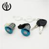 7701472806 2PCS DOOR LOCK WITH 2 SAME KEYS For RENAULT CLIO II 98-05 With Plastic Buckle