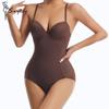 Women Seamless Bodysuit Waist Slimming Tummy Control Shapewear Sleeveless Tank Tops Jumpsuit Body Shaper