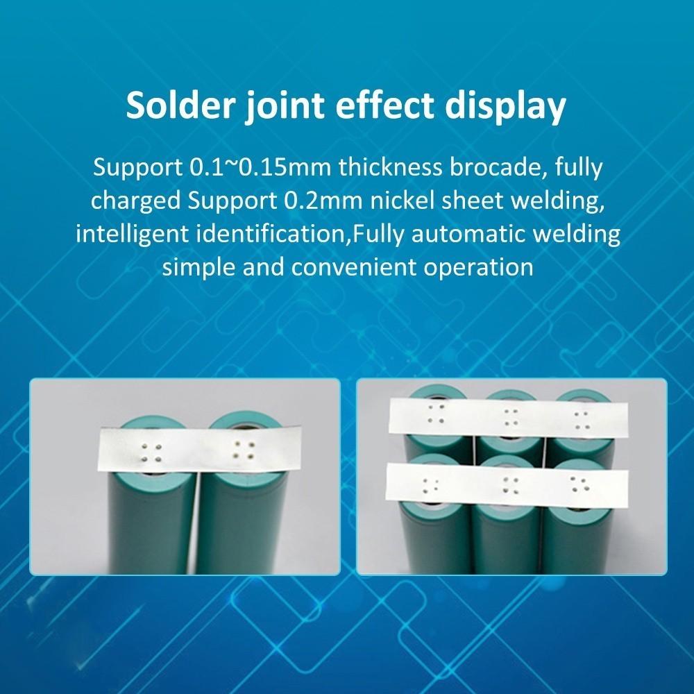 5V 2A Portable Spot Welder Machine 5 Gears Adjustable Handheld Spot Welding Machine 0.1 to 0.12mm Thickness Nickel Sheet Welder