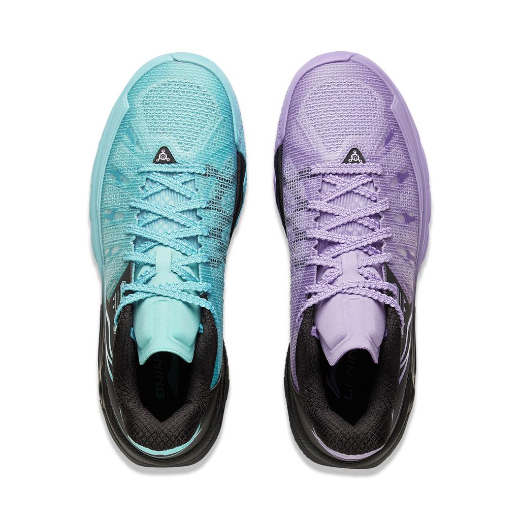 Buty do koszykówki męskie Li Ning Jiao Ao 2 Edycja Specjalna Scorpion Fioletowo-Niebieskie ABFV041-3