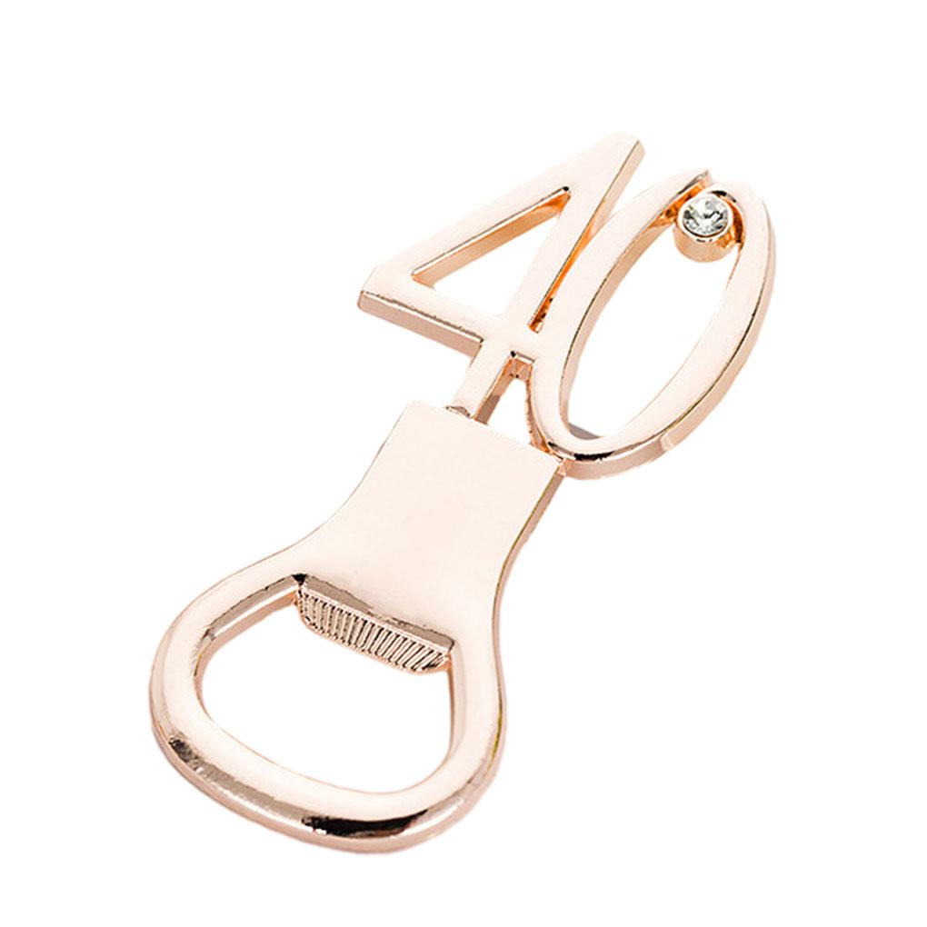 Breite Anwendung Goldene Zahl Flaschenöffner Für Jede Feier Einfach Und Sicher Zu Elegant Und Zart