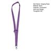 Plain Fabric Pen Lanyard with Glasses Holder Neck ID Badge Holder for Teachers Nurses Office Adjustable Nylon Lanyard for Eyewear & Writing Tools