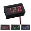Dc 4.5V-30V Waterproof Digital Voltmeter Car Boat Motorcycle 0.56Inch Led Display Volt Voltage Meter Mini Tester Panel Ammeter