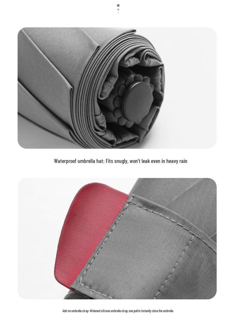 Black Magic Auto-Close Memory Umbrella: Compact, Foldable, Ideal for Business and Gifts