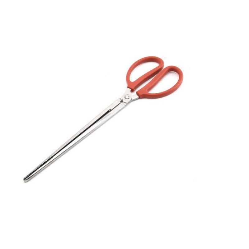 Stainless Steel Long  Handle  Clamp For Eel Seafood Crab Tongs Kitchen Accessories