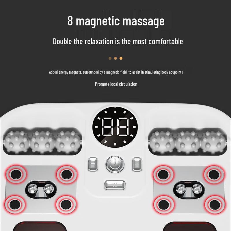 Rechargeable Electric Foot Massager with Heat