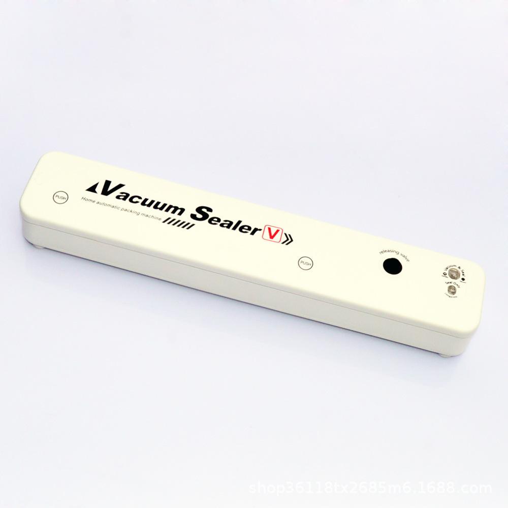 Vacuum Sealer Machine One-touch Automatic Food Vacuum Sealer Machine with 10 Vacuum Sealer Bags for Food