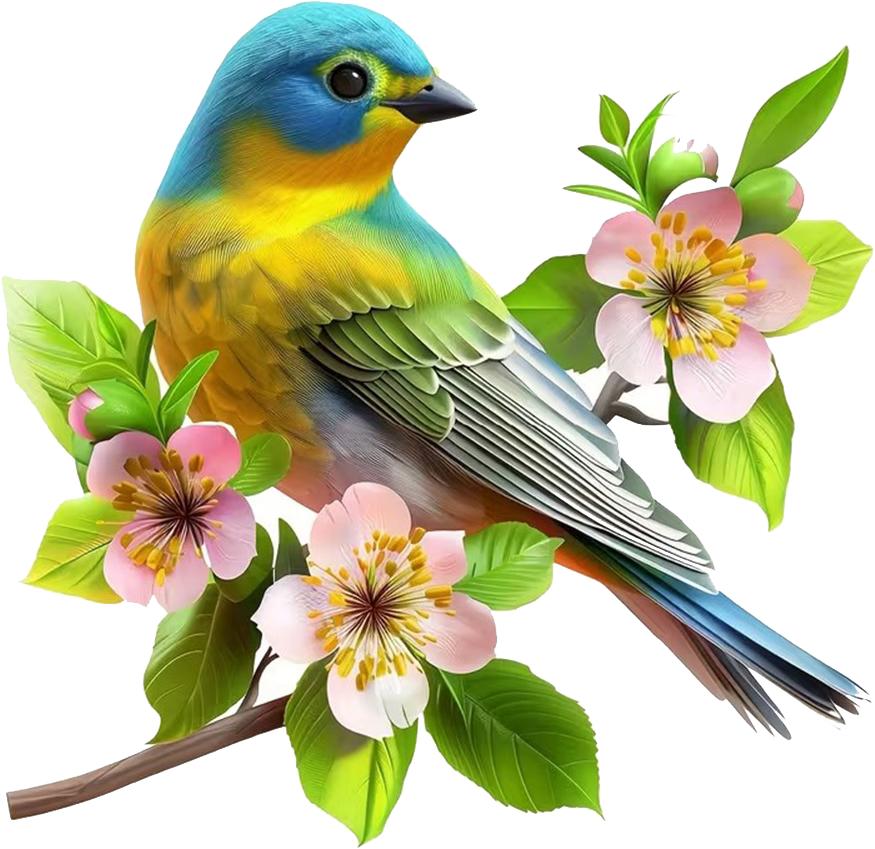 QT2004#15cm Vibrant Green Bird Self-Adhesive Vinyl Decal, Used for Car Windows, Bumper, Laptops, Waterproof Exterior Car Accessories