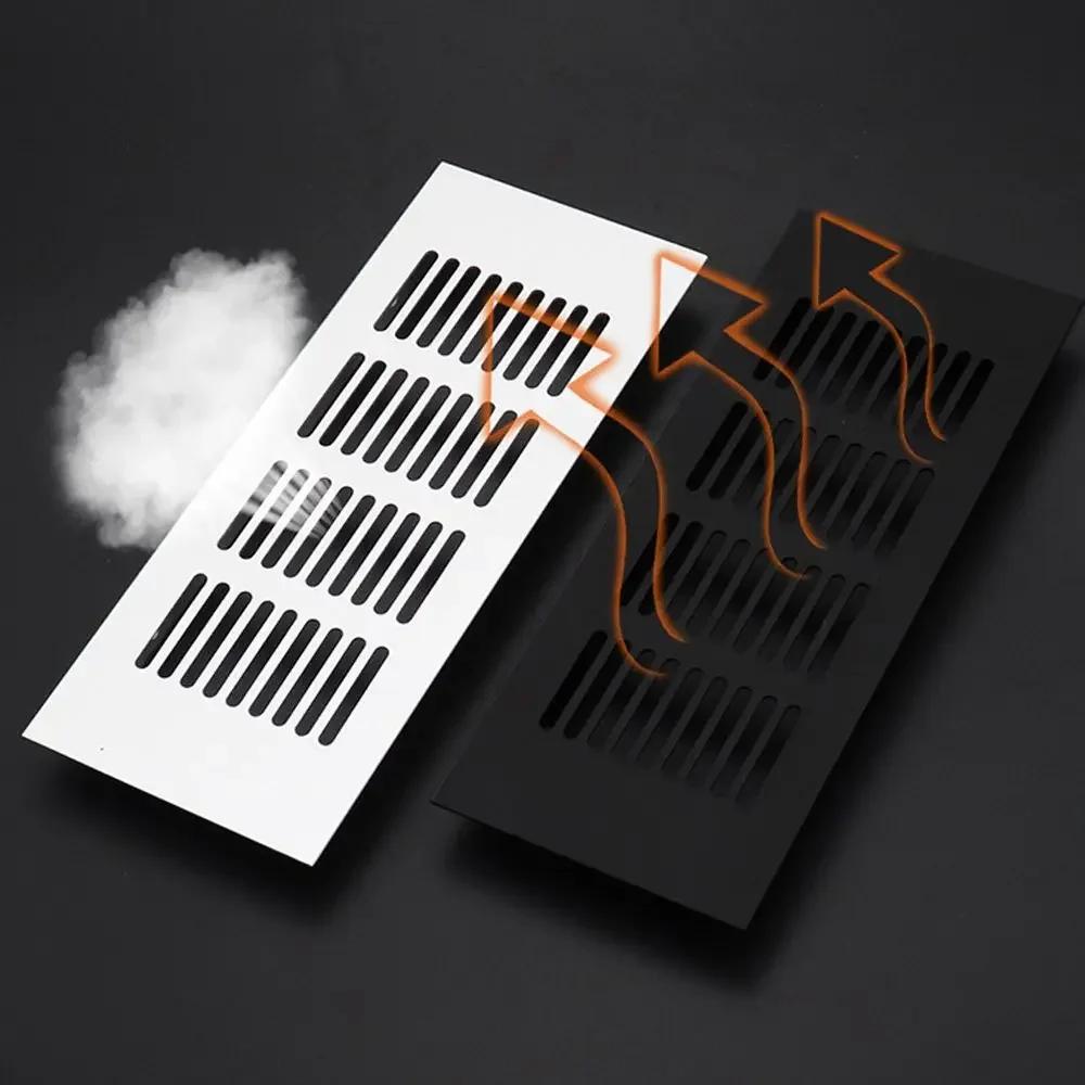 Furniture Hardware Home Wardrobe Accessories Louver Aluminum Alloy Vents Cover Ventilator Grille Hole Ornaments Air Vent Decor