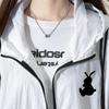 2025 Spring/Summer Loose Contrasting Color Versatile Sunscreen Hooded Jacket Top