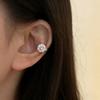 Cool Rhinestone Zirconia No-Piercing Ear Clip: Elegant, Versatile Fashion Earrings