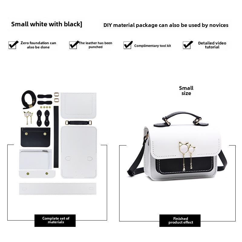 2022 Trendy DIY Hand-Woven Messenger Bag - Handmade Gift for Women