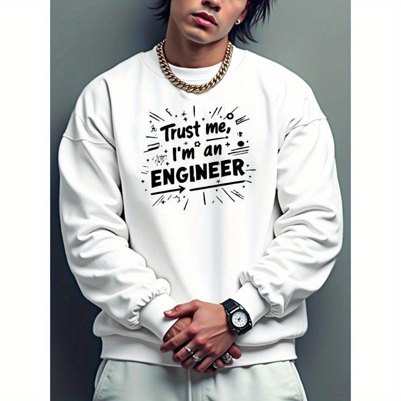 

Men s Crew Neck Sweatshirt, Great for Weekend Hikes & Casual Outings, Eco-Friendly XXL чёрный