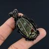 Dragon Blood Jasper 999 Copper Wire Wrapped Pendant, Handmade Gemstone Pendant Jewelry, Gifts For Wife Brand New Pendant