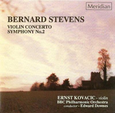 CD KOVACIC - Stevens: Violin Concerto/Symphony N CDE84174 Meridian Japan Classical Used
