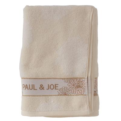 Paul & Joe Chrysanthemum Bath Towel (Ivory) [100% Cotton] Women's, Approx. 60 X 120cm, PAUL & JOE ACCESSOIRES 000435-0001-03