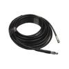 High-Pressure Cleaner Sewer Cleaning Hose with 1/4" Front Nozzle and Trio Rear Jets