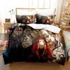 Fashion OVERLORD Bedding Set Single Twin Full Queen King Size Bed Set Adult Kid Bedroom Duvet cover Sets 3D Print Skeleton Anime