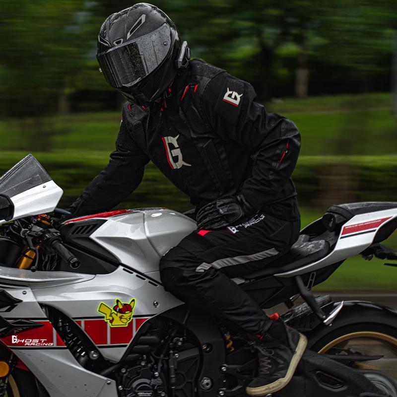 Traje de Motociclismo de Carrera Camelback para Todas las Estaciones con Tracción Anticaída y Pantalones de Montar Resistentes al Desgaste