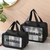1PC Portable Cosmetic Waterproof Bag Large Capacity Dust Proof Make Up Storage Handbags Fashion Transparent Travel Bags