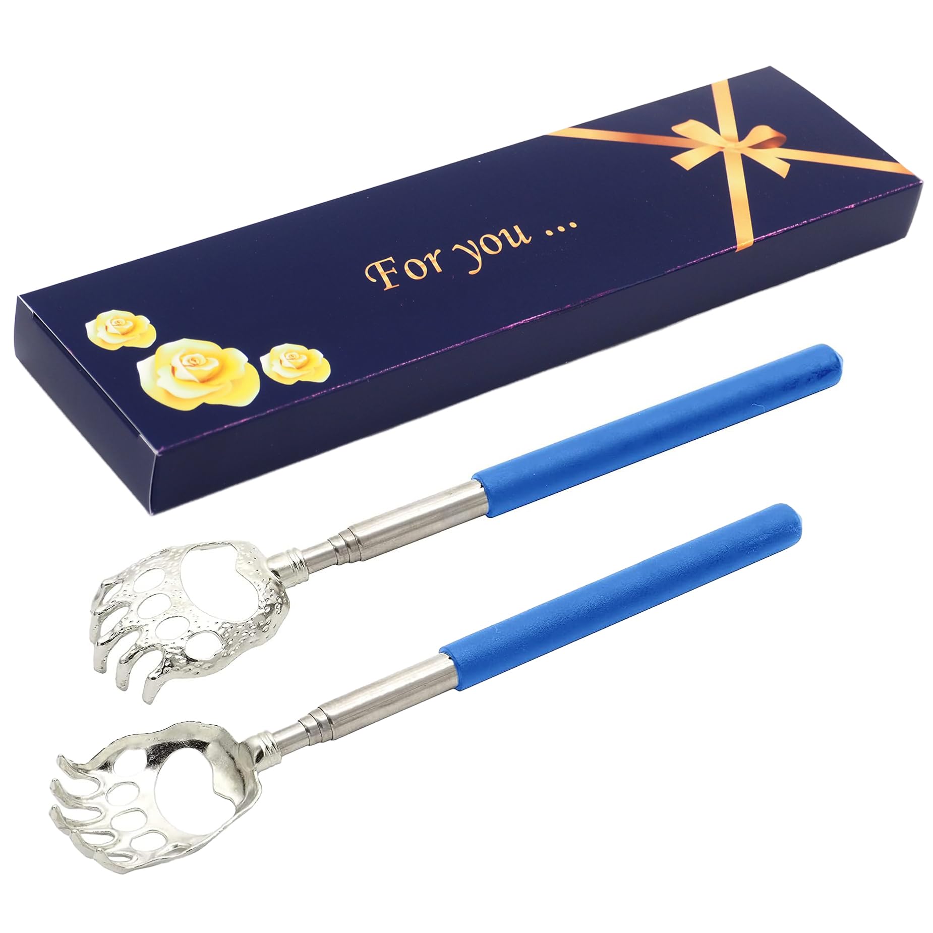 

Telescopic Mobile Stainless Easy to Reach Itchy Approximately 56cm when extended Set of Gift Box Included Grandson s Hand, Mago s Hand, Phone,