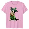 Cute Dog Puppy Wearing Irish TShirt St Patricks Day Gift For Him