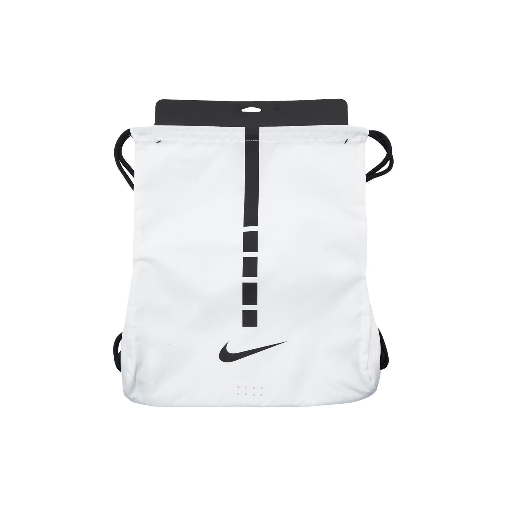 Nike Drawstring Sports Backpack Unisex Backpacks White BA5552-100 White