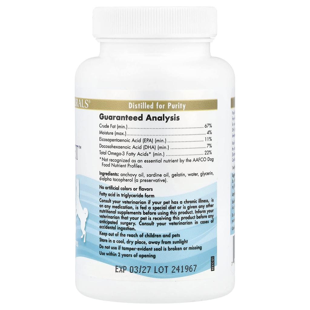 Omega3 Pet, for Dogs, 90 Softgels