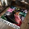Witch Princess Print - Home Rug Office Carpet Room Rug Computer Chair Area Rug Holiday Gift