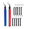 Deburring Tool Set RB1000 with Swivels Slicer 360 Degree Rotary Head for Metal Resin Aluminum Plastic 3D Printing Pipe