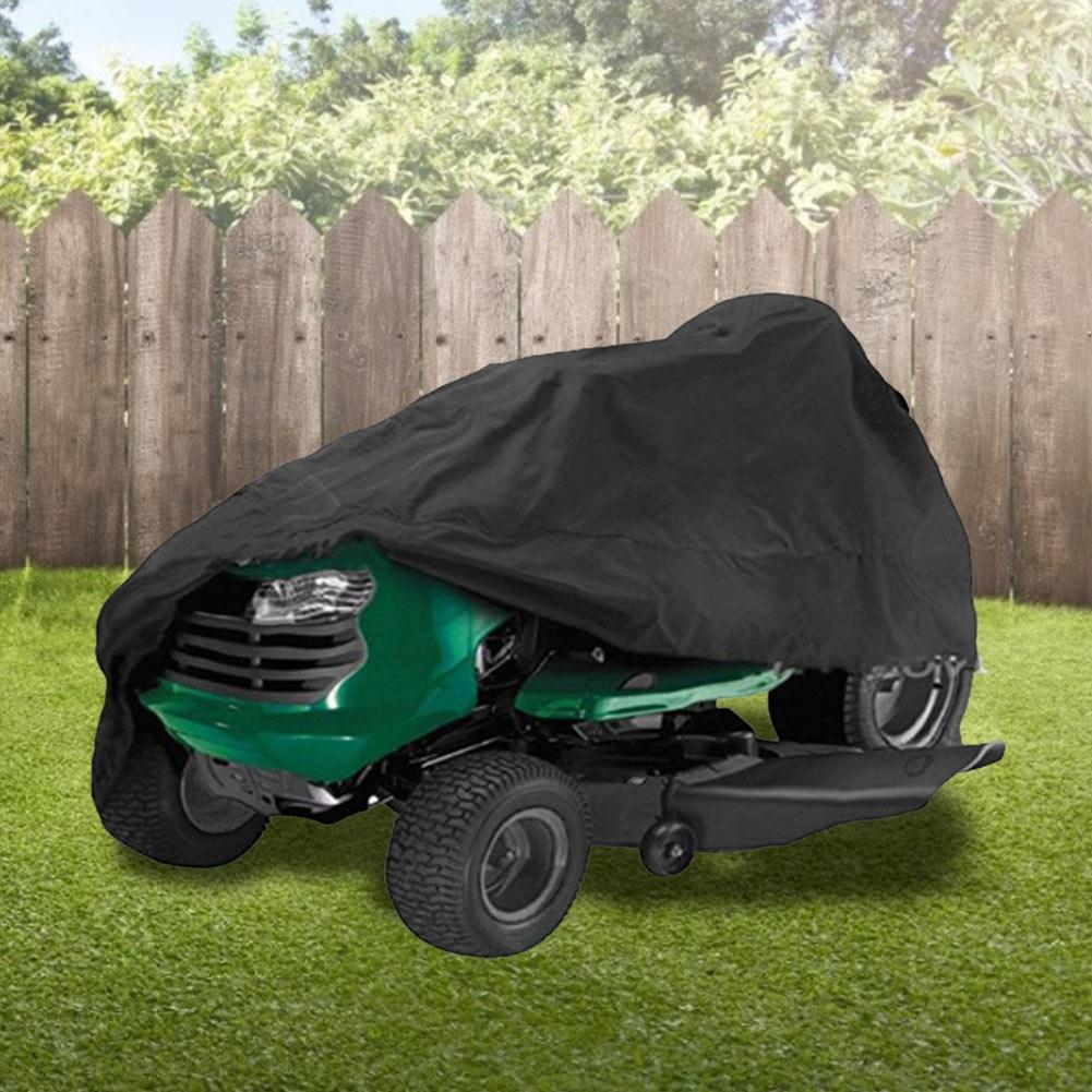 Outdoors Waterproof Oxford Cloth Lawn Mower Tractor Dust Cover Fit Deck Up To 54
