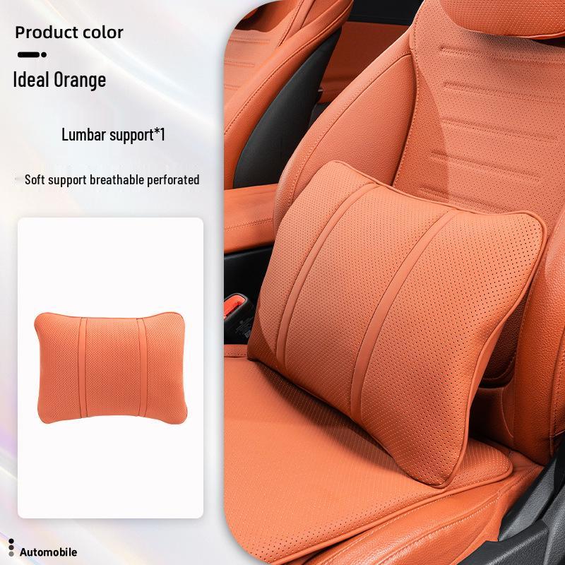 Luxurious Breathable Neck and Lumbar Seat Cushion Set for Maybach