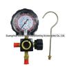 Single Gauge Car Air Conditioner R410A Refrigerant Pressure & Liquid Charging Gauge