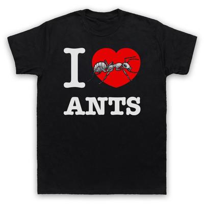 I Love Ants Animal Rights Lover Save The Animals Mens And Womens T-Shirt