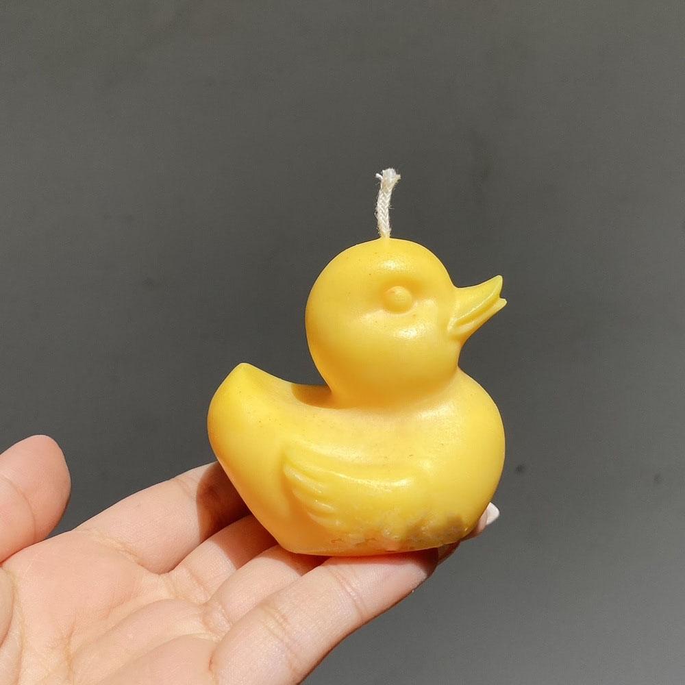 Yellow Little Duck Silicone Candle Mould Cute Animal Quack-quack Handmade Toilet Soap Resin Making Set Painting Plaster Gift