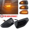 2PCS LED Dynamic Side Marker Turn Signal Light For Renault Sandero Stepway 2014 - 2020 For Renault Duster 2017 - 2022