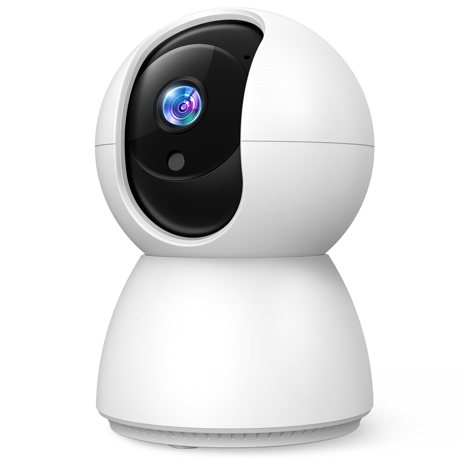 

Камера спостереження Покращена камера для домашніх тварин Сумісна з iPhone 1080P Full HD Камера спостереження 3 мегапікселі Камера безпеки Розумна камера білий