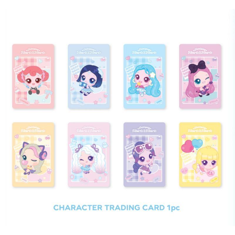 [RANDOM] Catch Teenieping x HEARTS TO HEARTS Collab - Random Trading Card Set