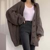 Maglione cardigan 2023 Primavera e autunno New Chic edizione coreana sciolto versatile maglione lavorato a maglia a maniche lunghe cardigan cappotto da donna