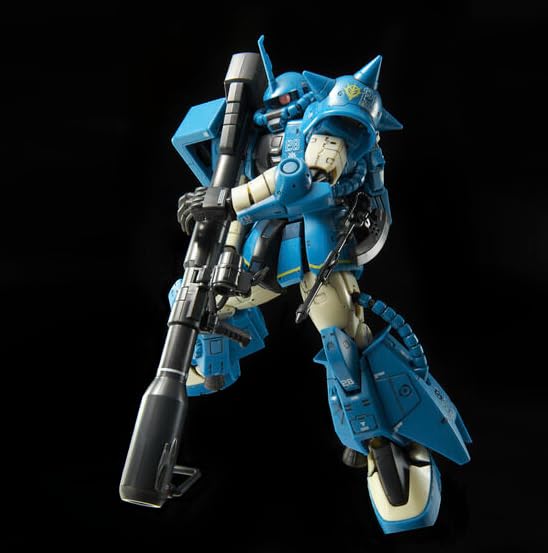 RG Robert Zaku II Gunpla Mobile Suit Gundam MSV 1/144 MS-06R-2 Gilliam's (Plastic Model)