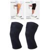 Knee Support Brace With Cushions Pad &Elasticity Straps Systems Ideal For Heavy Weight Users During Sports Activities