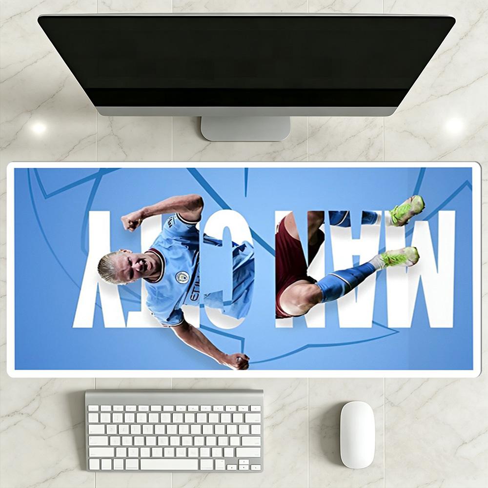 Haaland Large Mouse Pad Desk Mouse Pad Study Desk Mat Non-Slip Rubber Bottom Office Desk Accessory