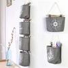 Practical Navy Wheel Pattern Home Decor Hanging Hanger Storage Bag