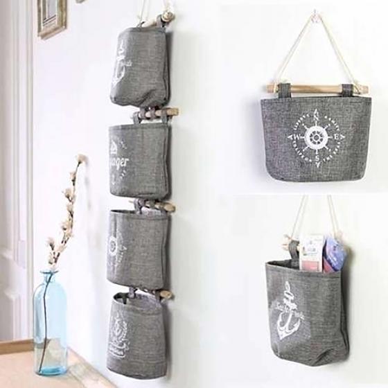 Praktický vzor námořnických kol Home Decor závěsný úložný věšák